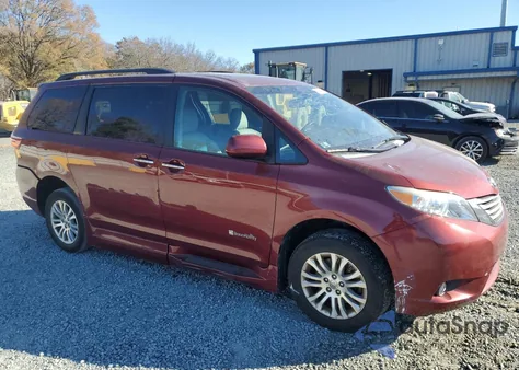 2015 Toyota Sienna Xle из США, поврежденный, VIN 5TDYK3DC2FS665099